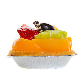 Image showing Fruit tart profile