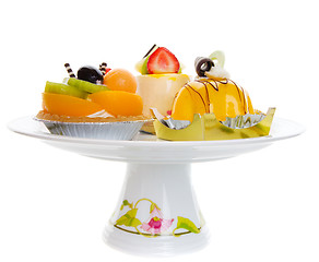 Image showing Dessert platter