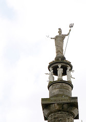 Image showing Nelson's statue, Great Yarmouth