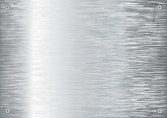 Image showing brushed silver background new