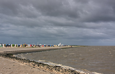 Image showing beach at Neuharlingersiel