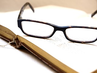 Image showing Book and Glasses