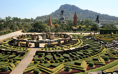 Image showing Park nong nooch in Thailand