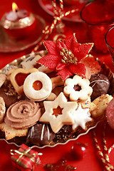 Image showing Delicious Christmas cookies