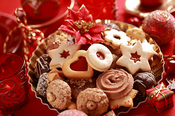 Image showing Delicious Christmas cookies