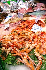 Image showing Seafood market