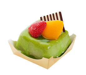 Image showing Green Tea Cake