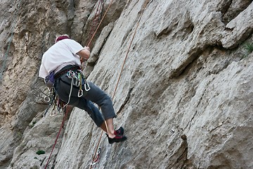 Image showing Climber