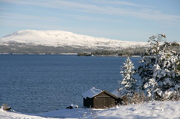 Image showing Winter lake