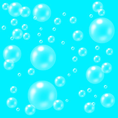Image showing Clear Bubbles Texture