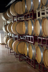 Image showing Wine Barrels