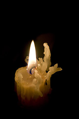 Image showing Melted Candle Stick