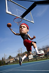 Image showing Big Head Basketball Player