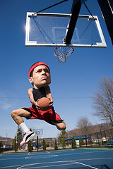 Image showing Big Head Basketball Player