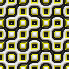 Image showing Checkered Organic Pattern