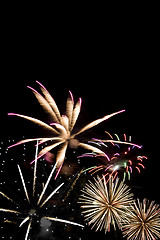 Image showing Beautiful Fireworks