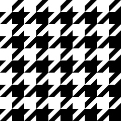 Image showing Houndstooth Pattern