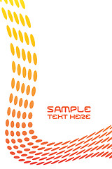 Image showing 3D Dots Ribbon