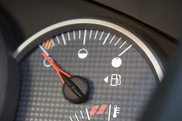 Image showing Empty Gas Tank