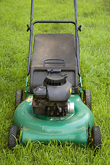 Image showing Green Lawn Mower