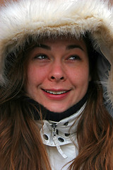 Image showing Eskimo girl