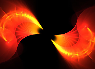 Image showing Fiery Fractal Twirl