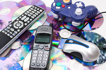 Image showing Modern Media Controllers