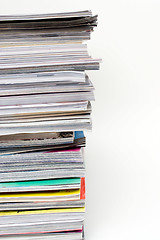 Image showing Magazines Stack