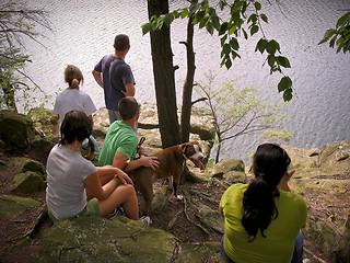 Image showing Hiking Friends