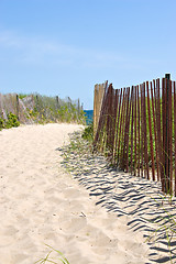 Image showing Beach Entrance