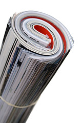 Image showing Rolled Up Magazines