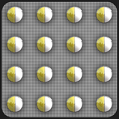 Image showing yellow pills