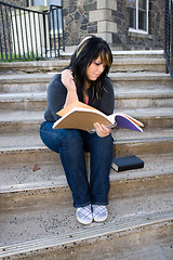 Image showing Student Doing Homework