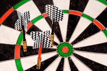 Image showing Three Darts off the Mark