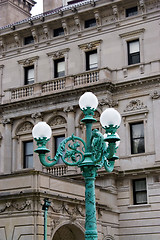 Image showing Newport Mansion Closeup