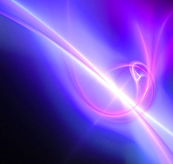 Image showing Abstract Blue Energy
