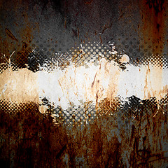 Image showing Grungy Splatter Template