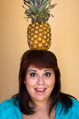 Image showing Pineapple Girl