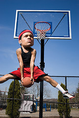 Image showing Big Head Basketball Player