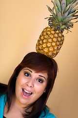 Image showing Pineapple Girl