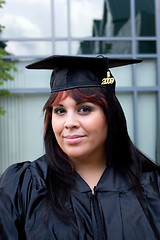 Image showing Young Woman Graduating