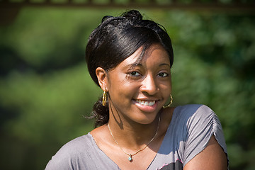 Image showing Smiling Young Woman