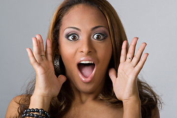 Image showing Surprised Woman