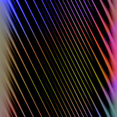 Image showing Colorful Striped Background