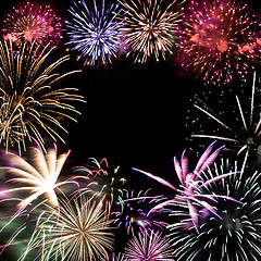 Image showing Fireworks Grand Finale