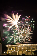 Image showing Beautiful Fireworks