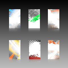 Image showing Abstract Business Cards Collection