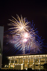 Image showing Beautiful Fireworks