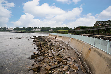 Image showing Newport Cliff Walk