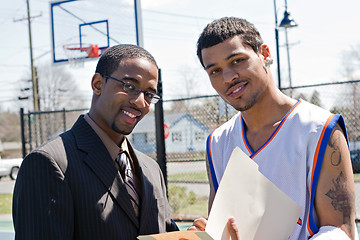 Image showing Basketball Coach